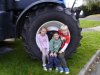 Children try out the wheels for size